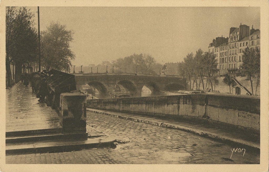 Z - YVON 199 - Paris - Quai des Grands-Augustins et Pont-Neuf.jpg