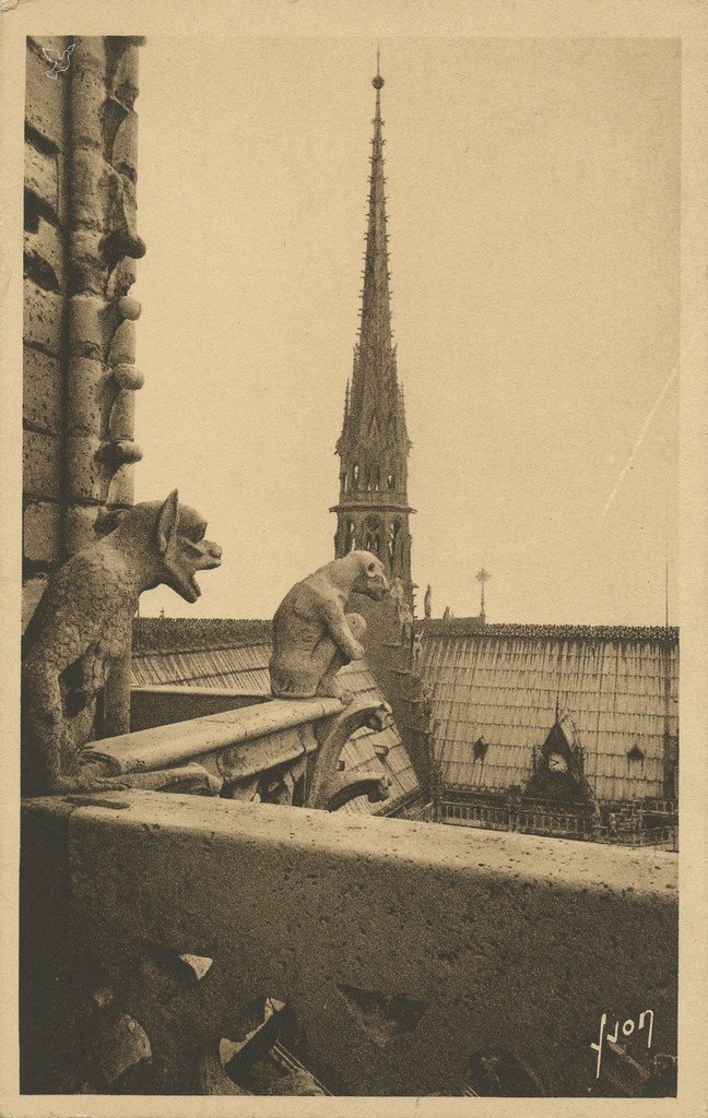 Z - YVON 140 - Paris - ND de Paris - Détail du chevet.jpg