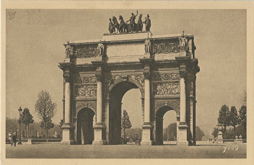 Z - YVON 29 - Paris - Arc de Triomphe deu Carrousel.jpg