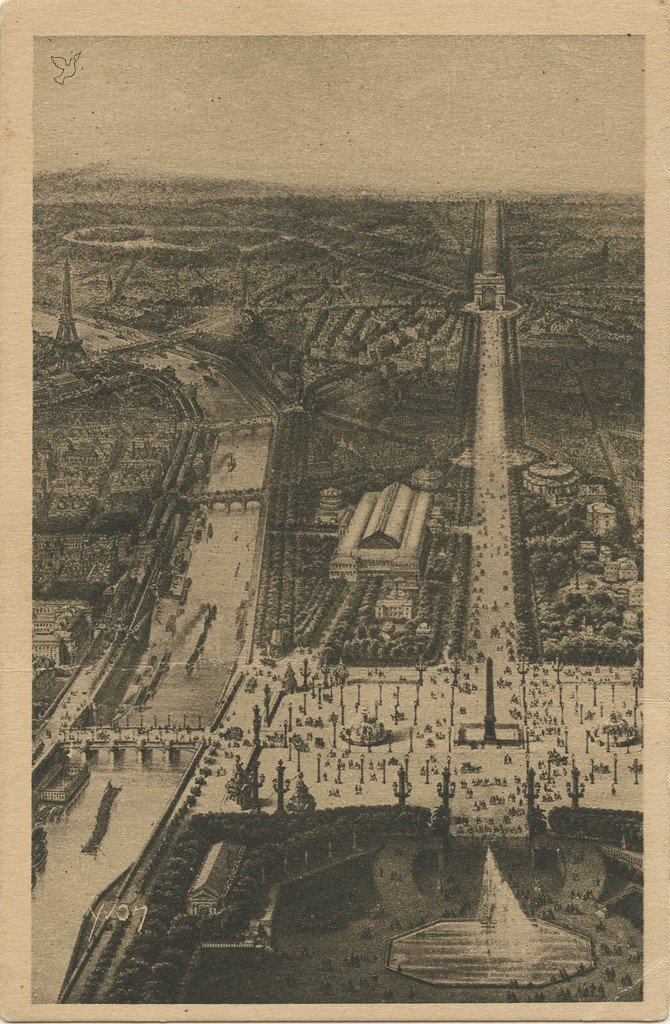 Z - YVON 261 - Paris - Perspective sur la Seine et l'Arc de Triomphe.jpg