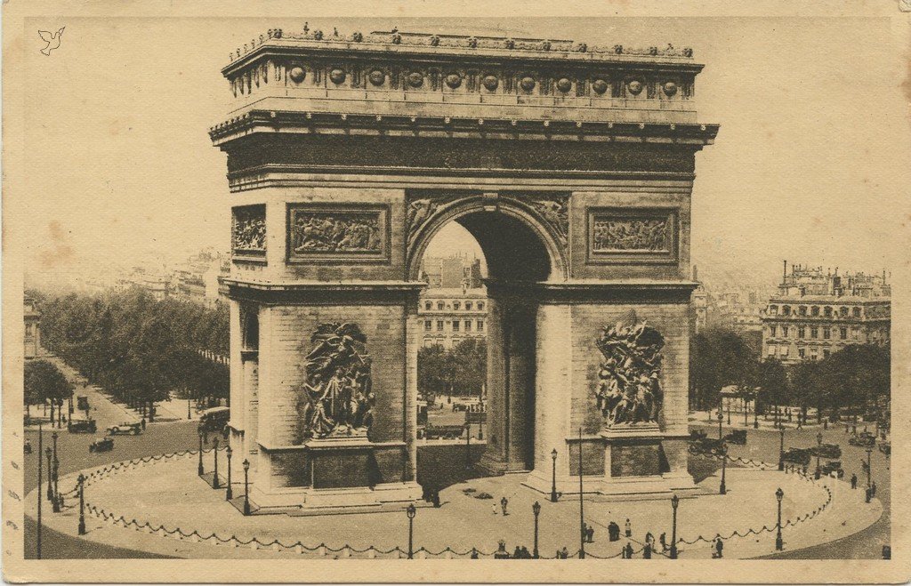 Z - YVON 144 - Paris - Arc de Triomphe  de l'Etoile.jpg