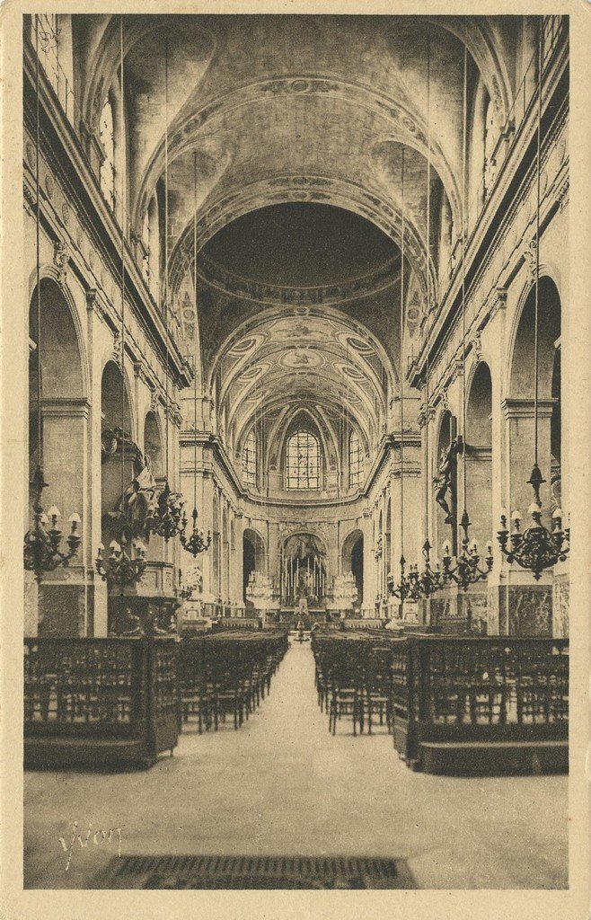 Z - YVON - Paris - Eglise St-Roch - La Nef.jpg