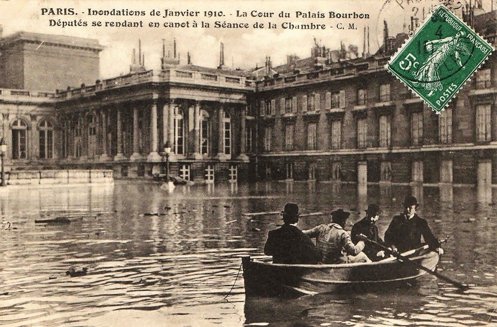 Paris - Assemblée Nationale - Inondation (1910)-2.jpg