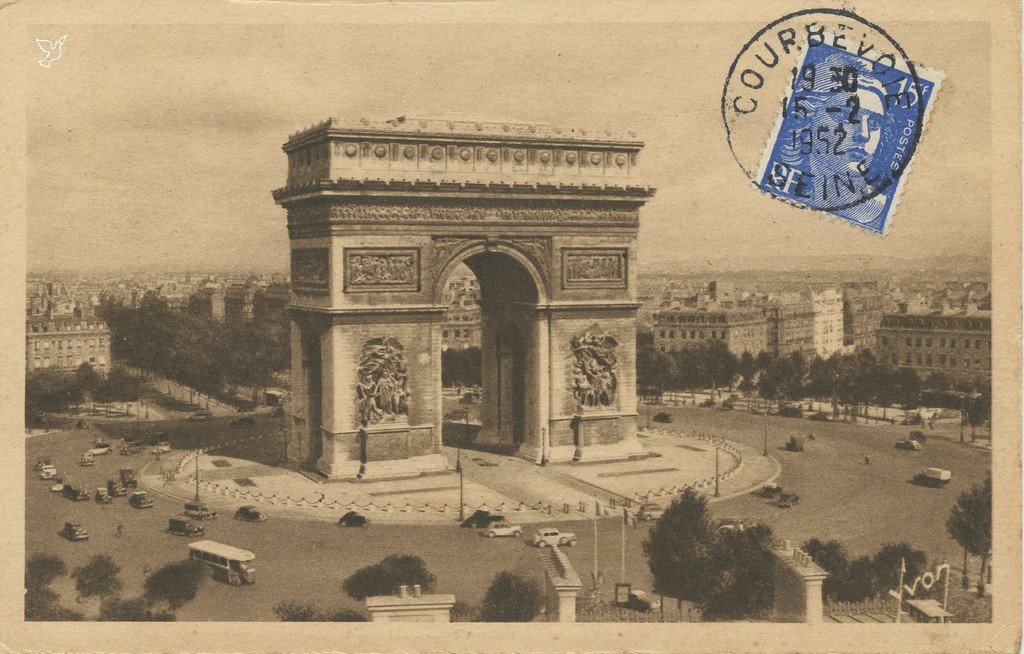 Z - YVON H.728 - L'Arc de Triomphe de l'Etoile.jpg
