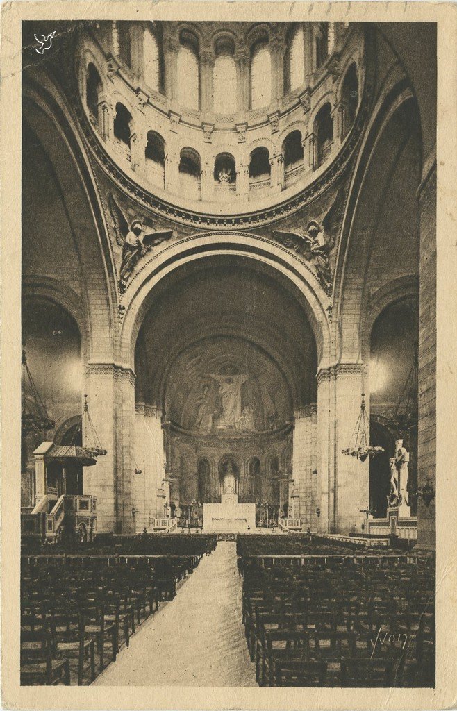 Z - YVON 316 - Paris Basilique de SC de M - Le Choeur - Vue d'ensemble.jpg