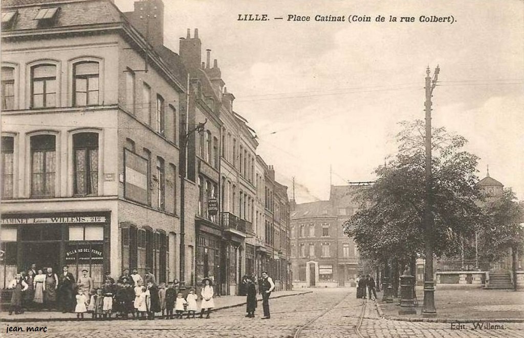 Lille - Place Catinat (Coin de la rue Colbert).jpg