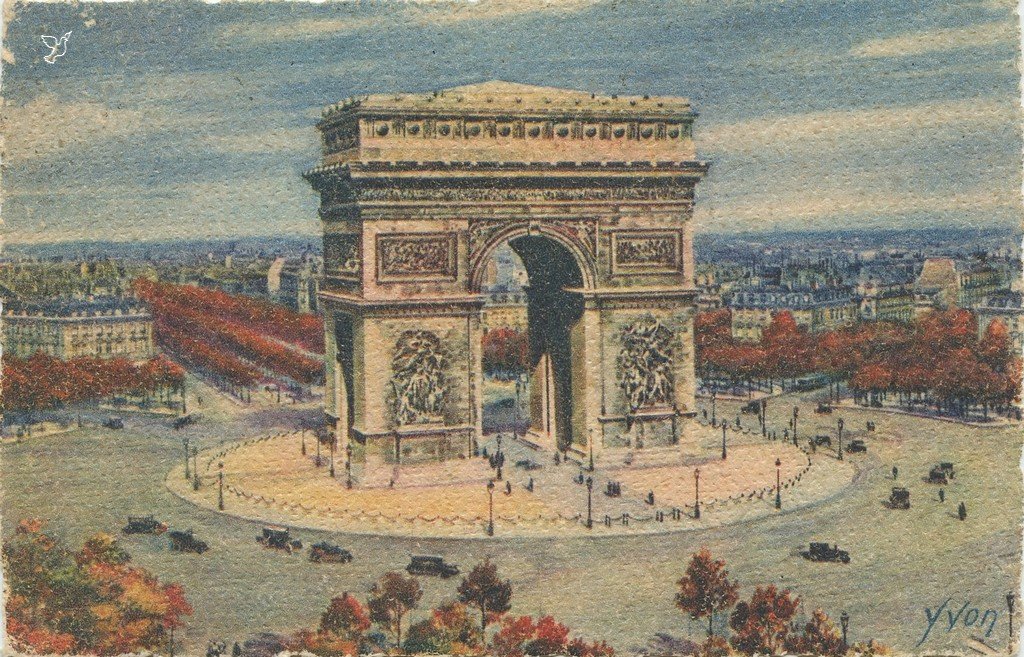 A - 4 - S1 - L'Arc de Triomphe et la Place de l'Etoile.jpg