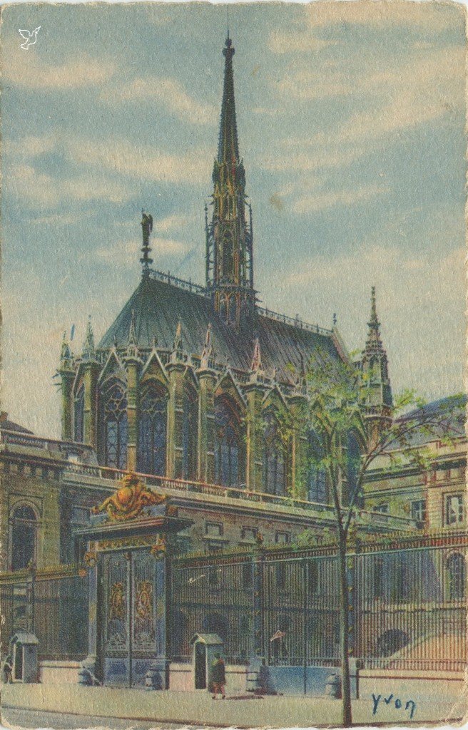 A - 23 - S2 - La Sainte-Chapelle et la Grille du Palais de Justice.jpg
