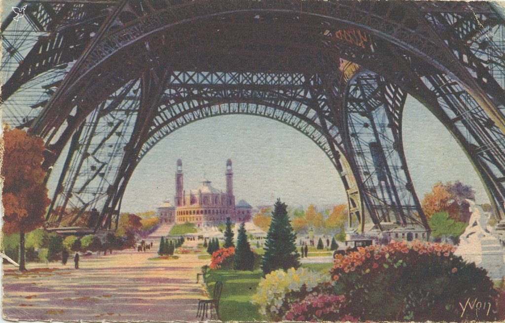 A - 42 - S3 - Sous la Tour Eiffel, dans le fond le Trocadero.jpg