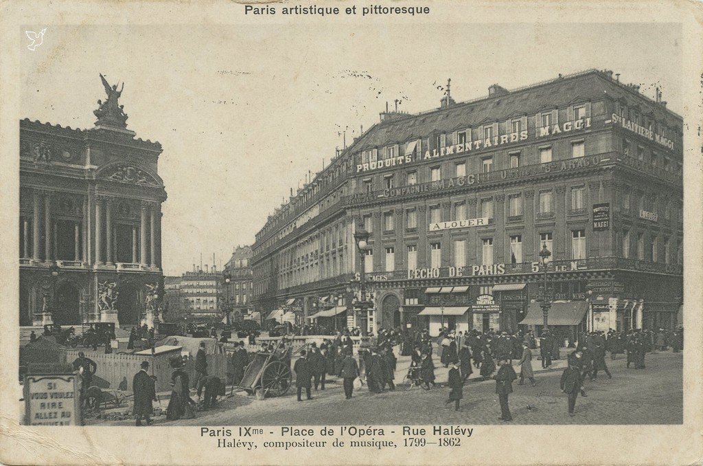 PARIS IX° - Place de l'Opéra - Rue Halévy.jpg