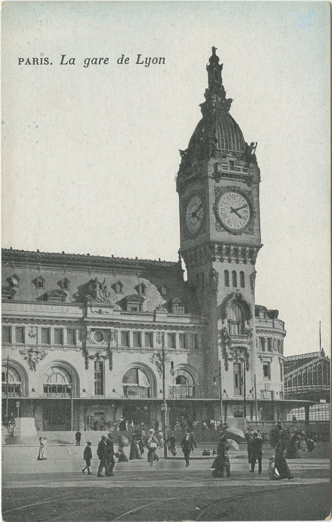 B7B - PARIS. La Gare de Lyon.jpg