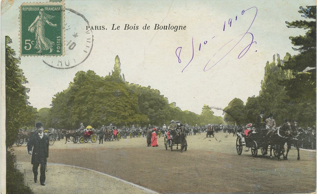 B7C - PARIS. Le Bois de Boulogne.jpg