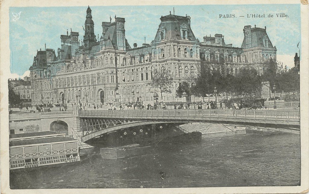 B4B - PARIS. — L'Hôtel de Ville..jpg