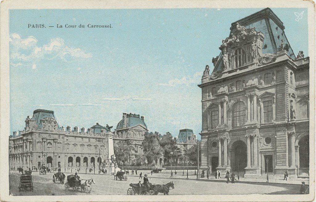B4B - PARIS. — La Cour du Carrousel..jpg