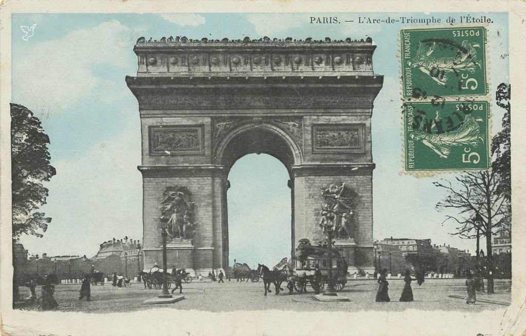 B4B - PARIS. — L'Arc-de-Triomphe de l'Étoile..jpg