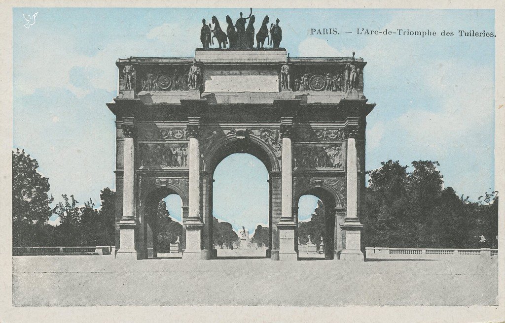 B4B - PARIS. — L'Arc-de-Triomphe des Tuileries..jpg
