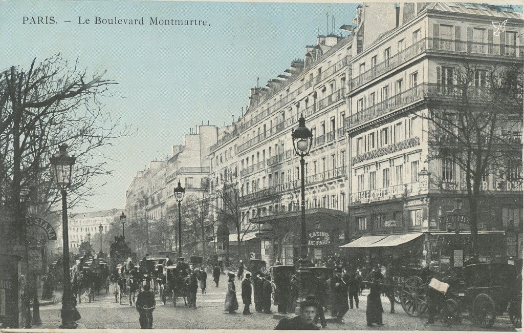 B1B - PARIS. — La Boulevard Montmartre.jpg