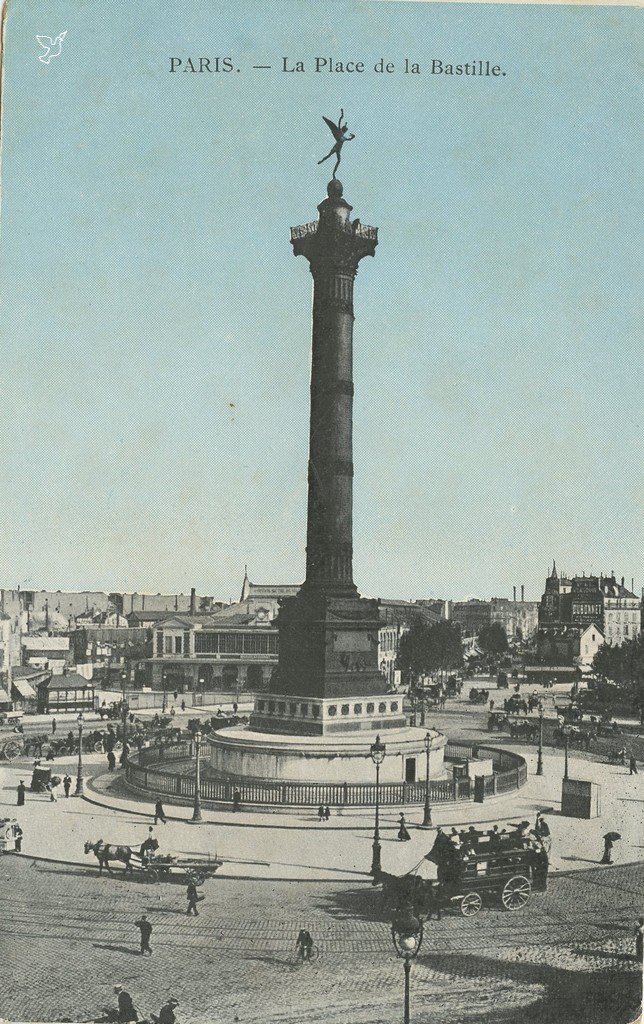 B1B - PARIS. — La Place de la Bastille.jpg