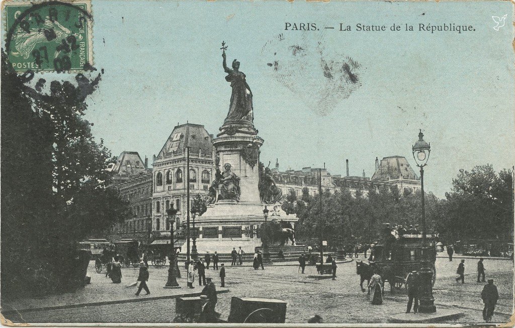 B1B - PARIS. — La Statue de la République.jpg
