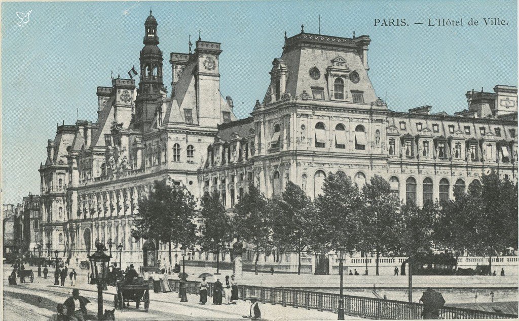 B1B - PARIS. — L'Hôtel de Ville.jpg