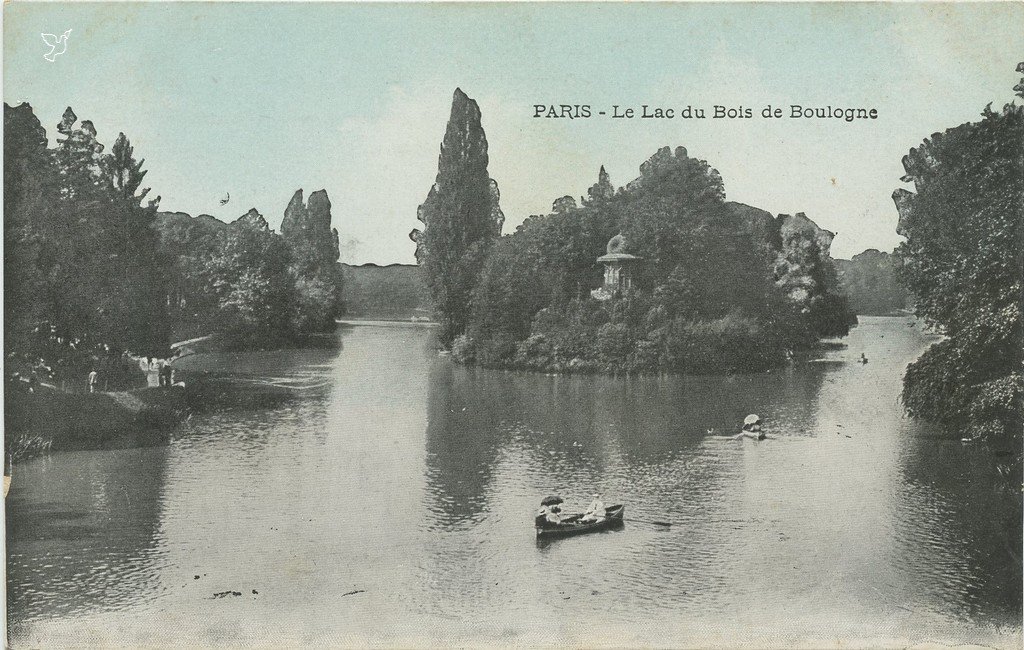 B6B - PARIS  -  Le Lac du Bois de Boulogne.jpg