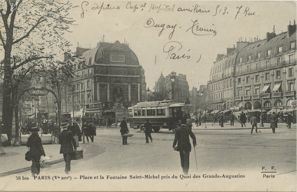 Z - SAINT-MICHEL - FF 58 bis - Place et Fontaine.jpg