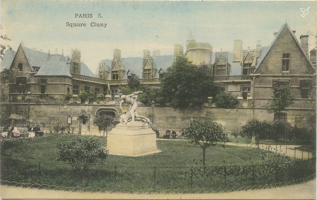 P - PARIS 5. Square Cluny (color).jpg