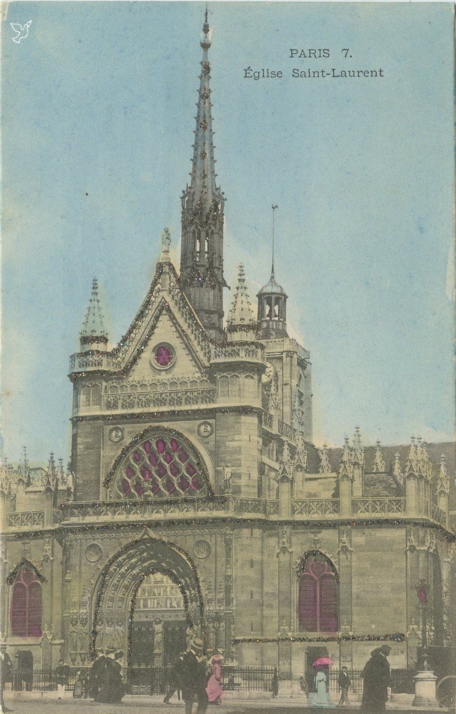 P - PARIS 7.  Eglise Saint-Laurent.jpg