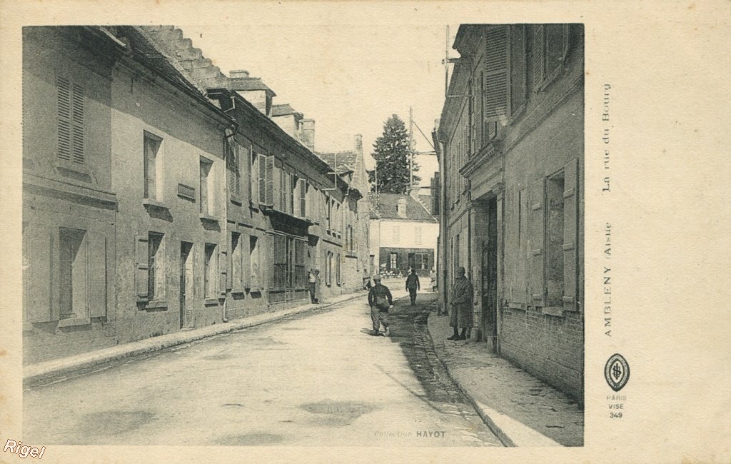 02-Amblény La Rue du Bourg - Collection Hayot - Imp-Phot D-A-Longuet Paris.jpg