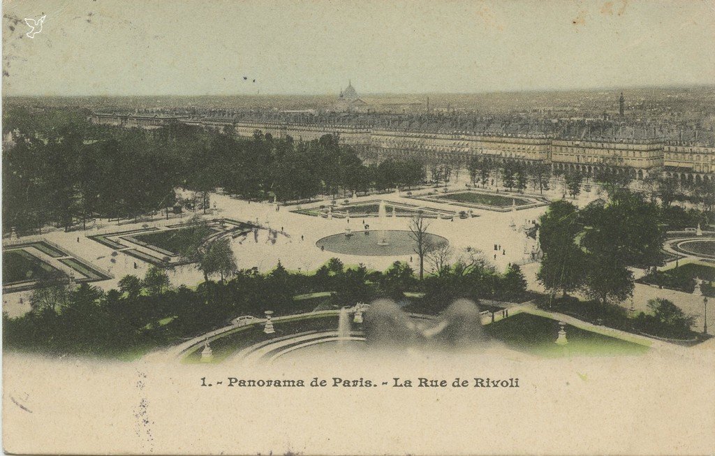 ZZ1. - Panorama de Paris. - La Rue de Rivoli (vue 1).jpg