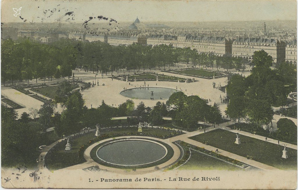 ZZ1. - Panorama de Paris. - La Rue de Rivoli (vue 2).jpg