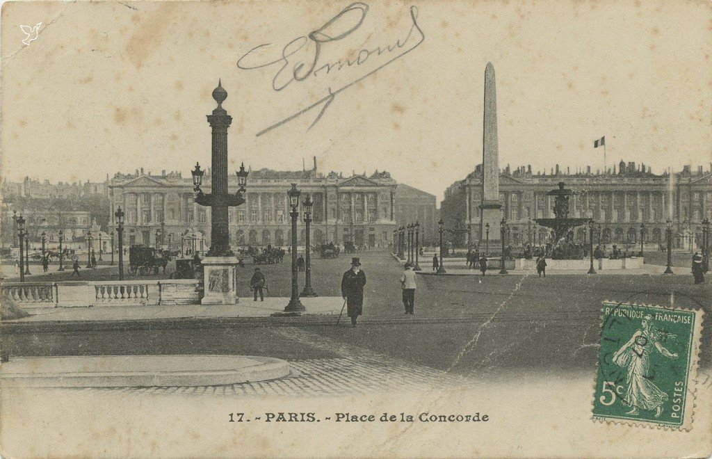 ZZ17. - PARIS. - Place de la Concorde.jpg