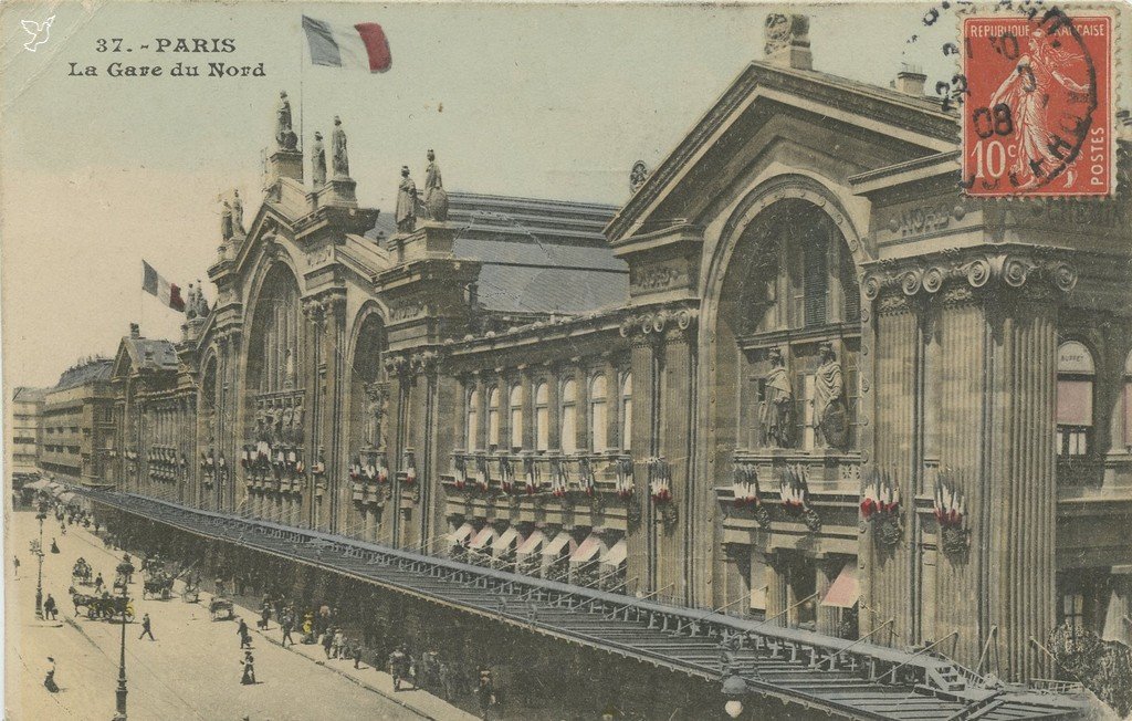 ZZ37. - PARIS. - La Gare du Nord.jpg