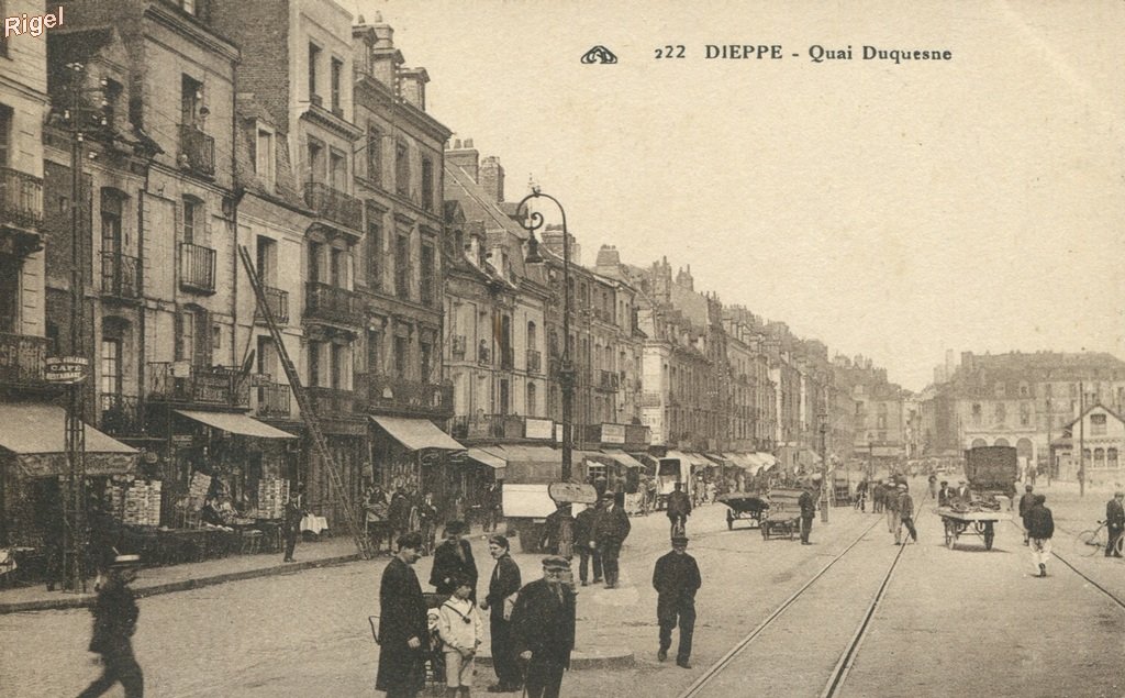 76-Dieppe - Quai Duquesne - 222 CAP.jpg