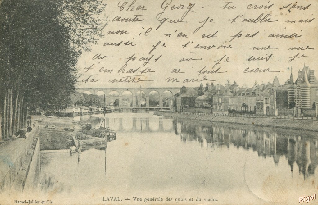 53-Laval - Vue generale des quais et du Viaduc.jpg