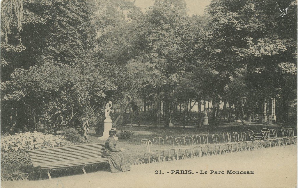 ZZ21. - PARIS. - Le Parc Monceau.jpg