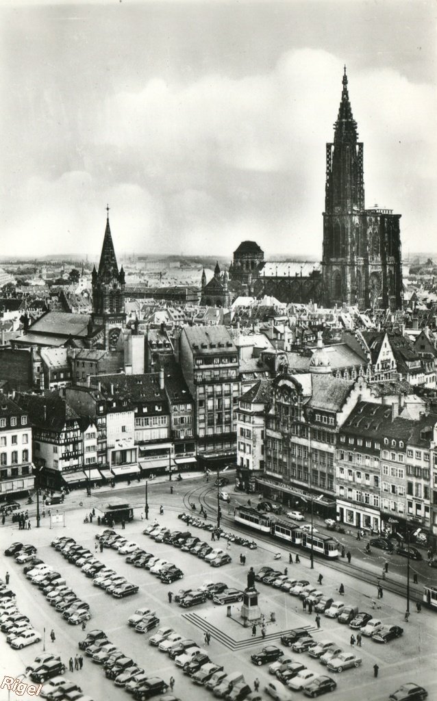 67-Strasbourg - Place Kléber et Vue Générale.jpg