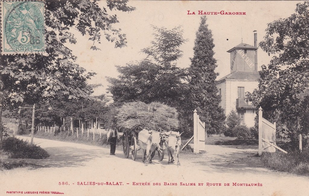 Salies-du-Salat - Entrée des Bains Salins et Route de Montsaunès.jpg