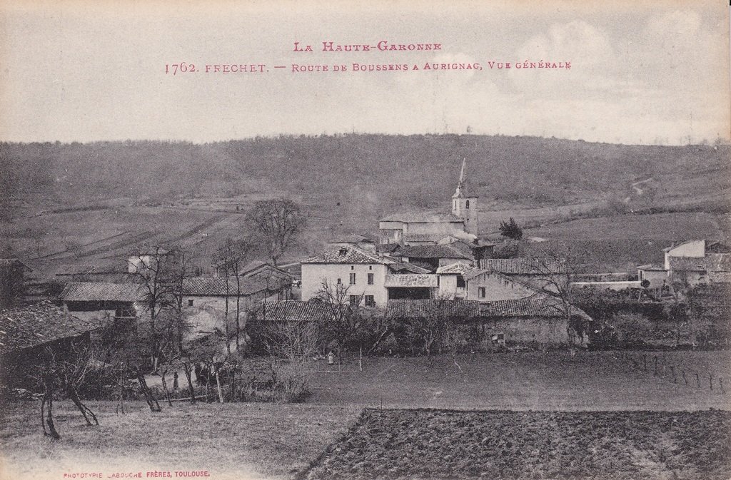 Le Fréchet - Route de Boussens à Aurignac - Vue générale.jpg