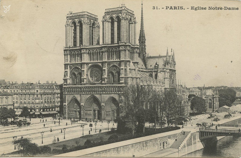 ZZ31. - PARIS. - Eglise Notre-Dame.jpg