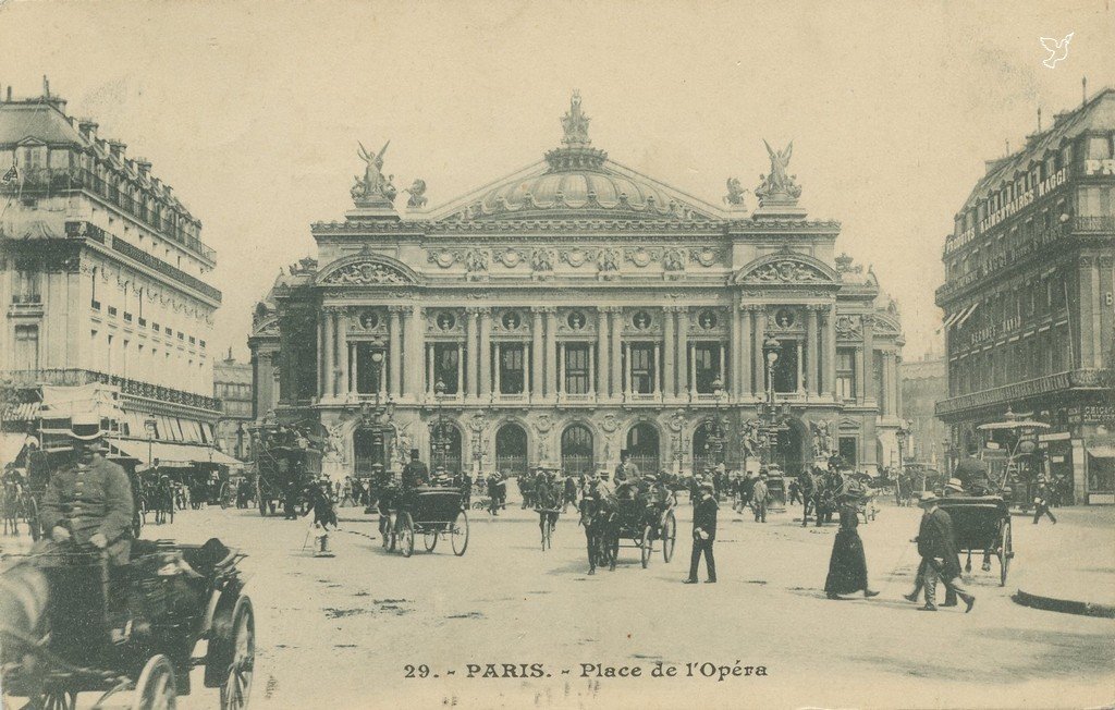 ZZ29. - PARIS. - Place de l'Opéra (vue 2).jpg