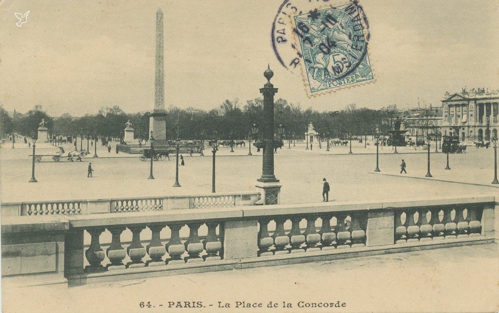 ZZ64. - PARIS. - La Place de la Concorde.jpg