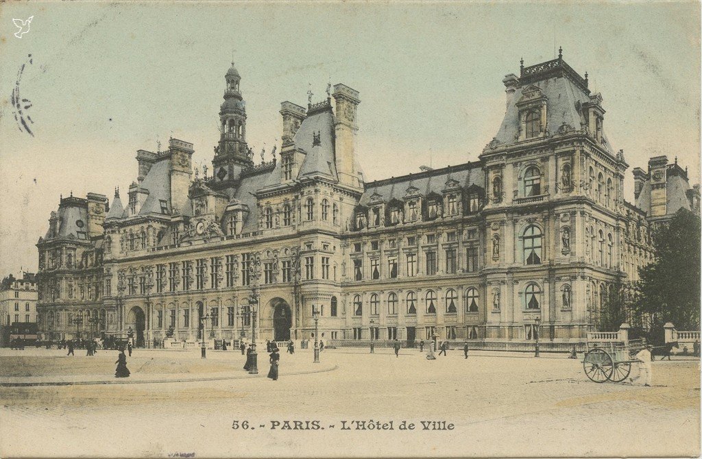 ZZ56. - PARIS. - L'Hôtel de Ville.jpg