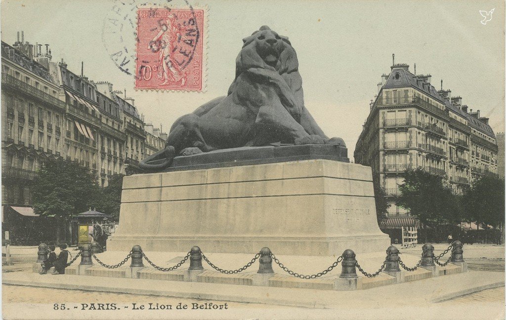 ZZ85. - PARIS. - Le Lion de Belfort.jpg