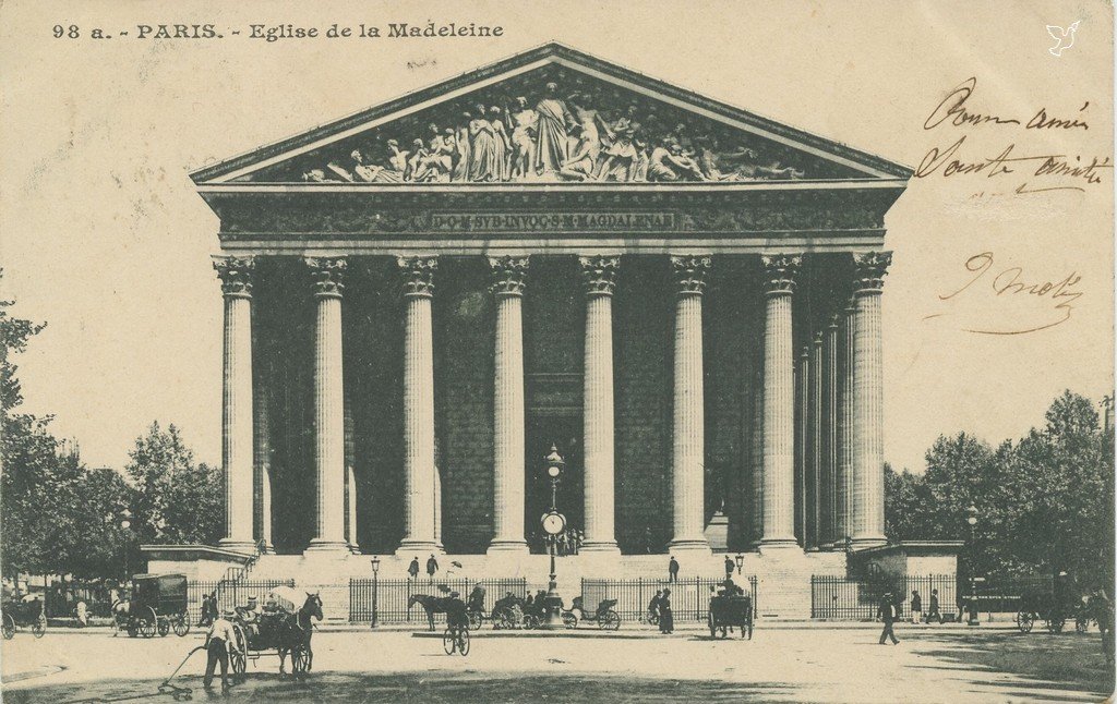 ZZ98 a - PARIS. - Eglise de la Madeleine (n&b).jpg