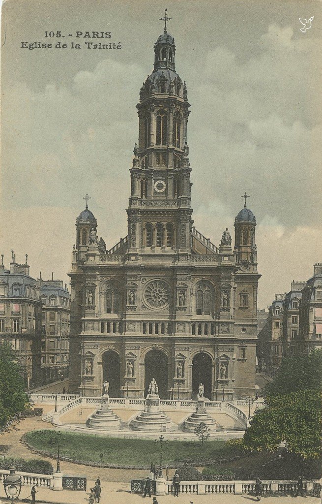 ZZ105. - PARIS. - Eglise de la Trinité.jpg