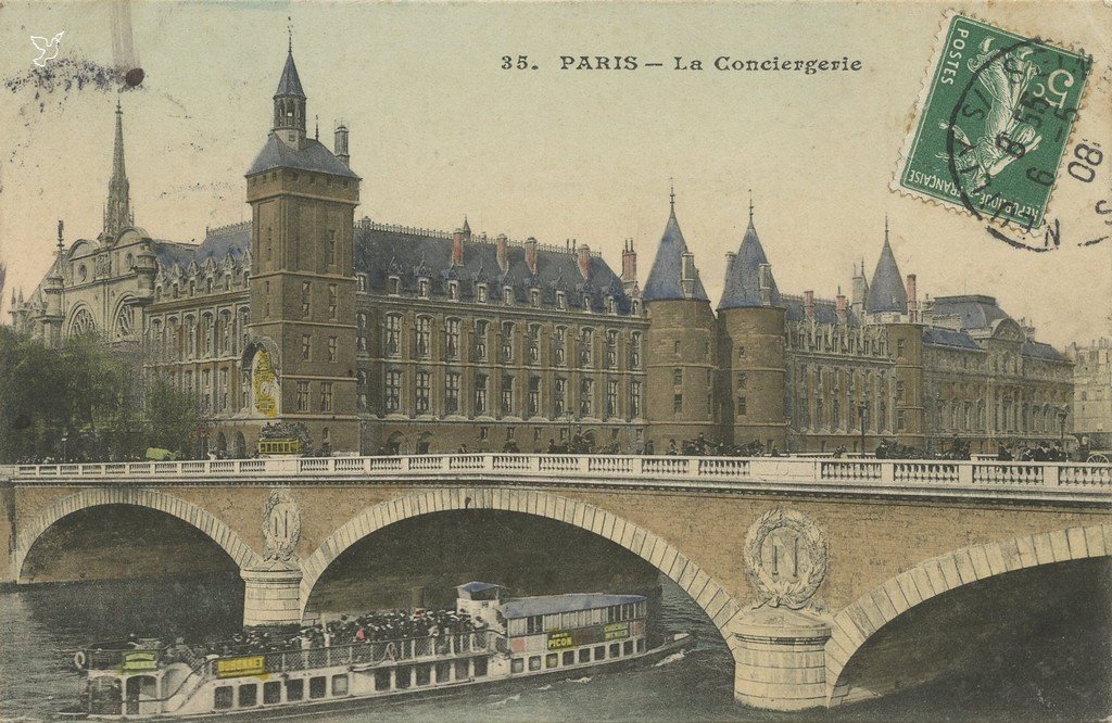 ZY35. PARIS. - La Conciergerie.jpg