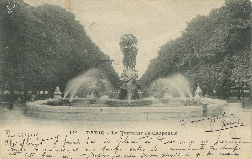 ZZ112. - PARIS. - La Fontaine de Carpeaux.jpg
