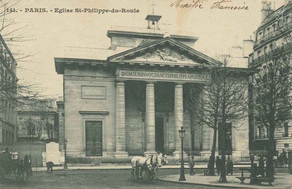 ZZ141. PARIS. - Eglise St-Philippe-du-Roule.jpg