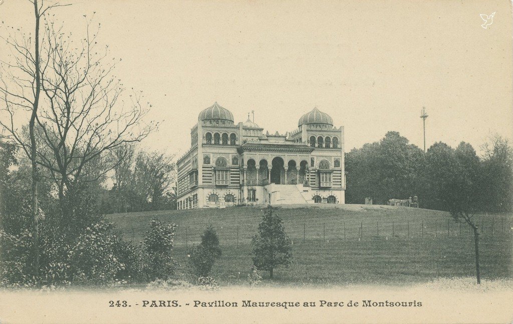 ZZ243. - PARIS. - Pavillon Mauresque au Parc de Montsouris.jpg